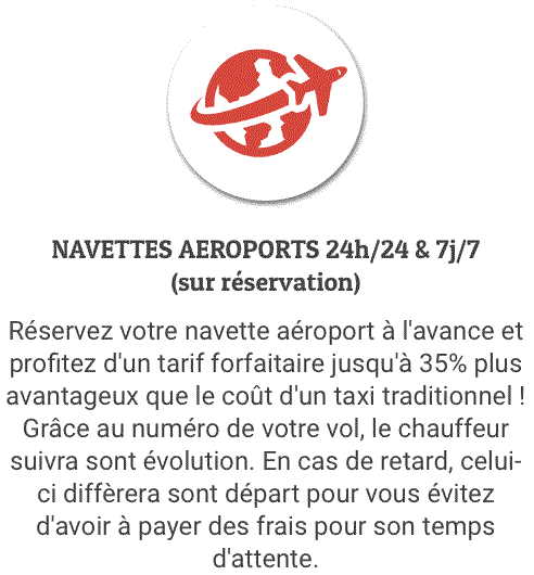 Navette aéroport à Court-Saint-Etienne